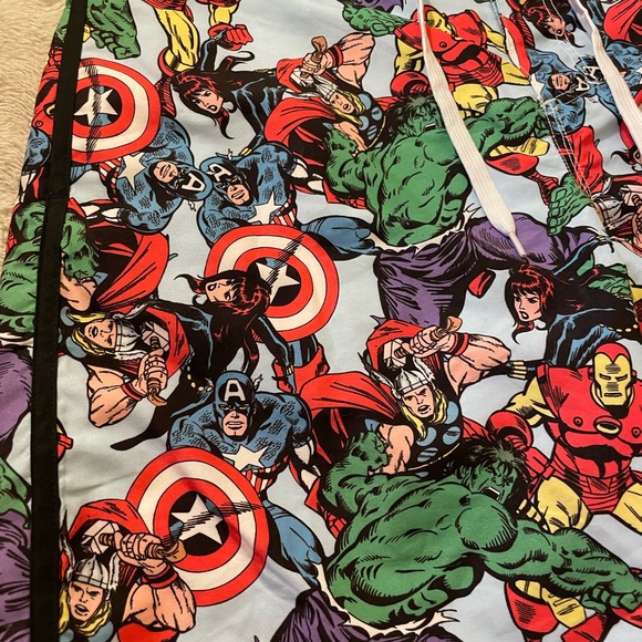 EUC Men’s Marvel Superhero Swim Trunks - Picture 2 of 5